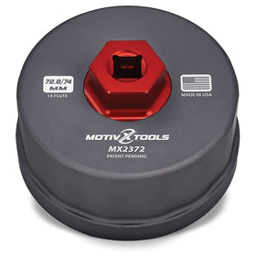 Motivx Tools 14‑flute closeup showing secure engagement and reduced slippage