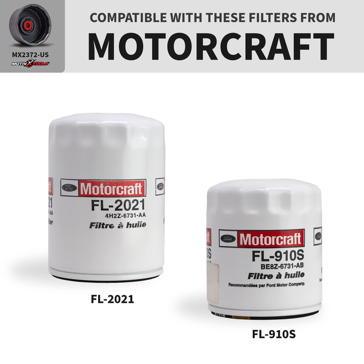 Motivx Tools socket drive connection showing compatibility with standard ratchets