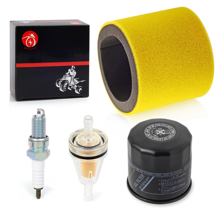 MOTO1988 air filter foam front view showing clean fit and improved engine protection