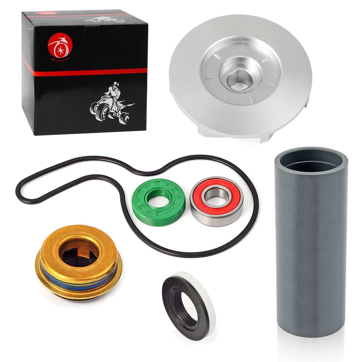 MOTO1988 bearing and driver together demonstrating correct fit and durability