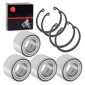 MOTO1988 bearing installed on ATV hub demonstrating correct fit and smoother rotation