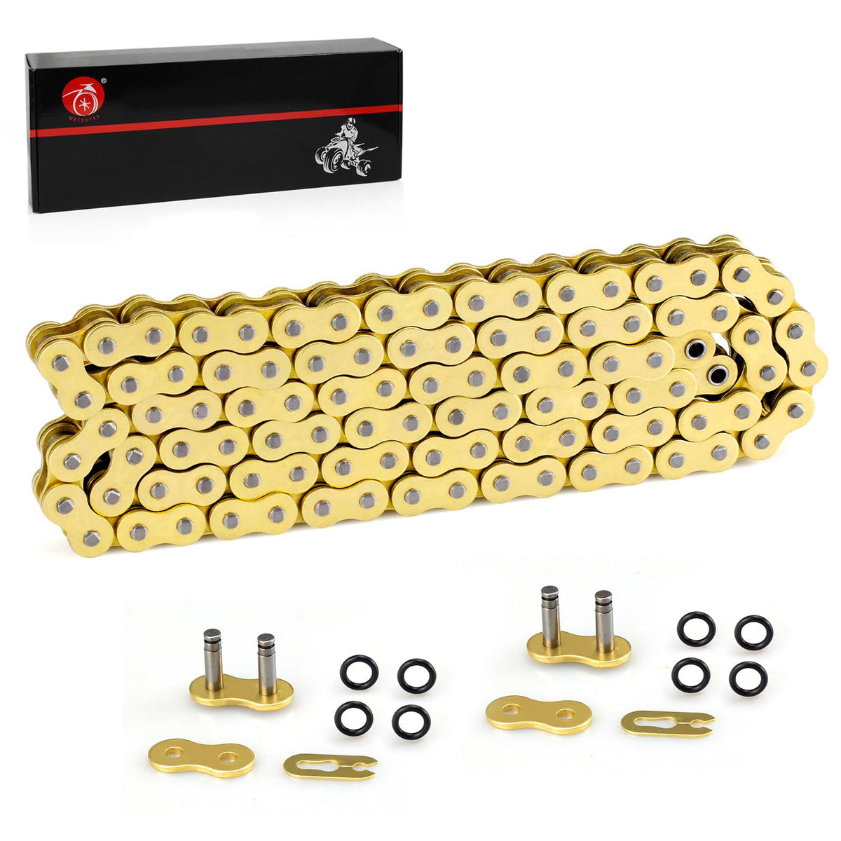 MOTO1988 chain installed on a Raptor demonstrating correct fit and smooth power