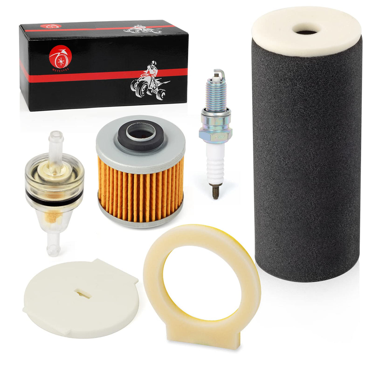 MOTO1988 front packaging showing full Grizzly 600 service kit benefits