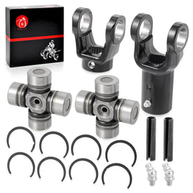 MOTO1988 front yoke packaging showing parts and clear fitment benefit