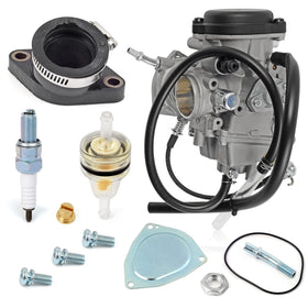 MOTO1988 components installed on a Grizzly 350 showing proper fitment benefit