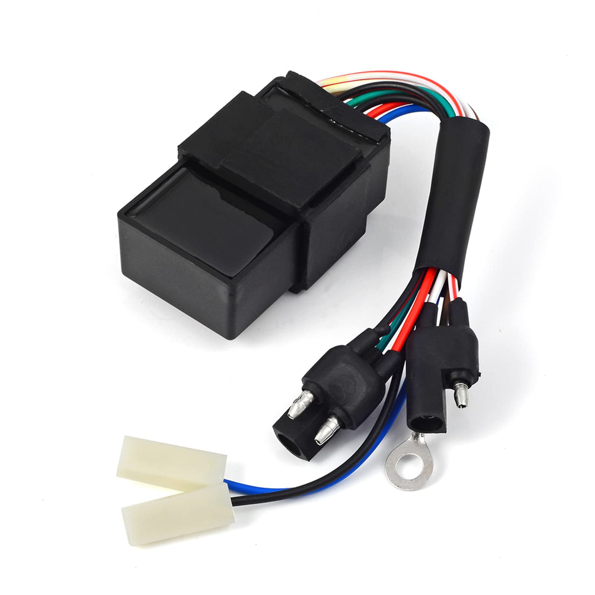 MOTO1988 ignition coil installed on Polaris Sportsman 500 promoting restored spark