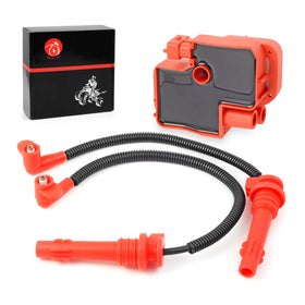 MOTO1988 ignition kit installed on Polaris RZR illustrating correct fitment