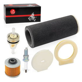 MOTO1988 kit installed in Yamaha Grizzly 600 airbox for quick maintenance
