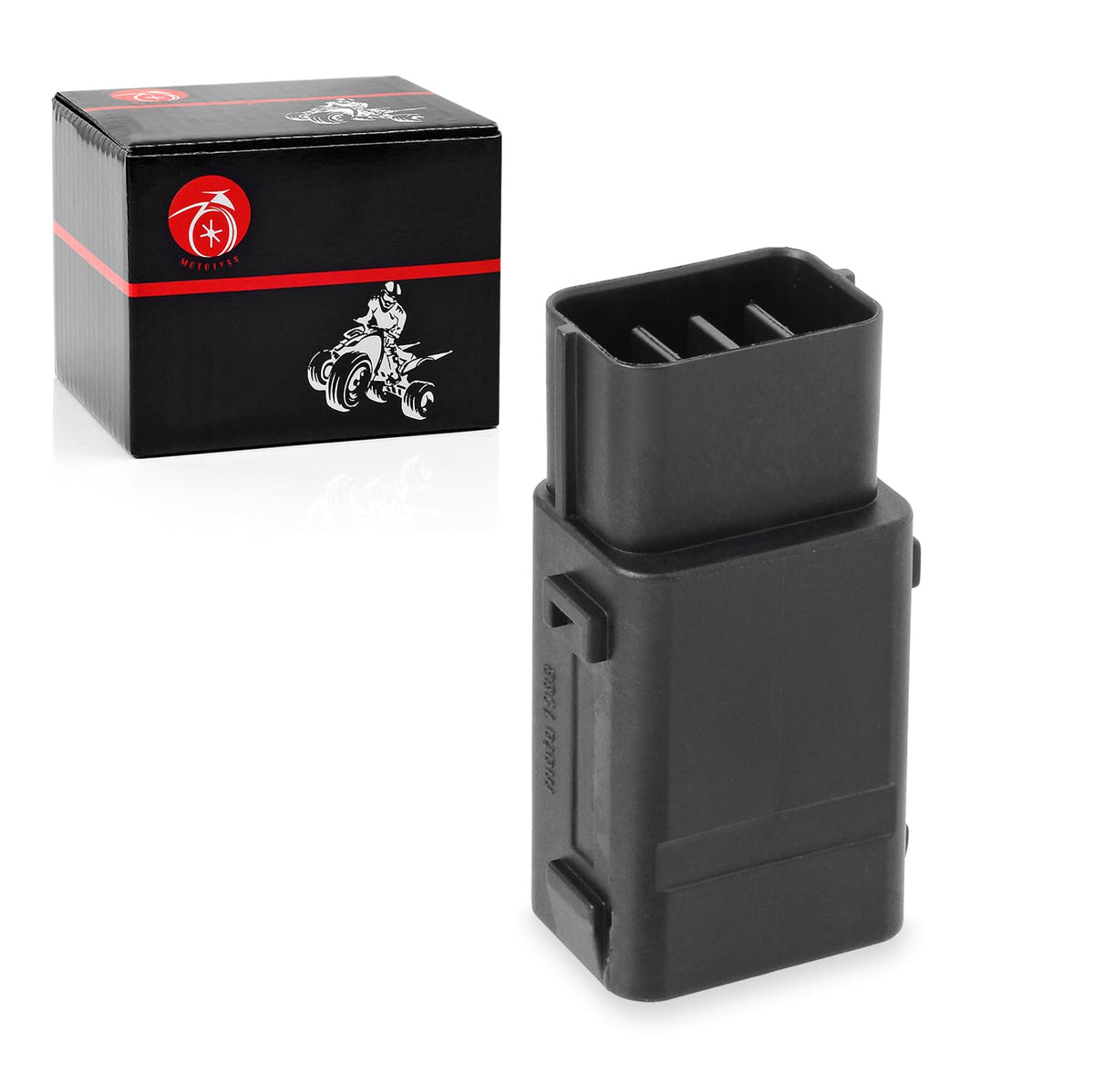 MOTO1988 relay installed in a Honda Rancher illustrating restored fuel operation benefit