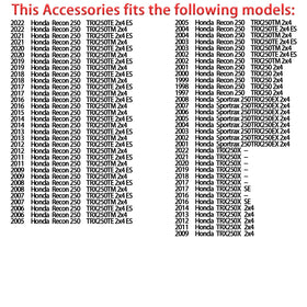 MOTO1988 parts beside ruler for size comparison ensuring correct fit benefit