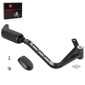 MOTO1988 shift lever front view showing durable fit and clean matte aesthetic