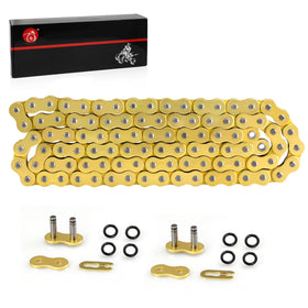 MOTO1988 chain side profile with ruler for length and link-scale clarity