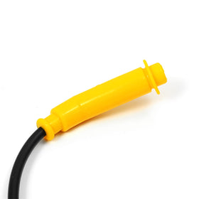 MOTO1988 ignition coil and plug next to ruler showing correct dimensions benefit
