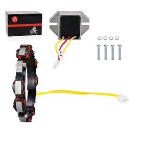 MOTO1988 stator wiring detail showing two-pin connector for correct hookup