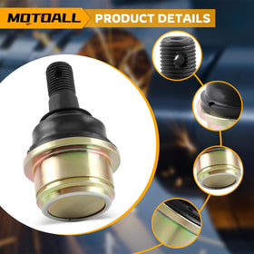 MOTOALL castle nut cotter pin and snap ring included for safe, complete assembly