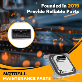 MOTOALL ballast size comparison next to ruler for accurate dimensioning