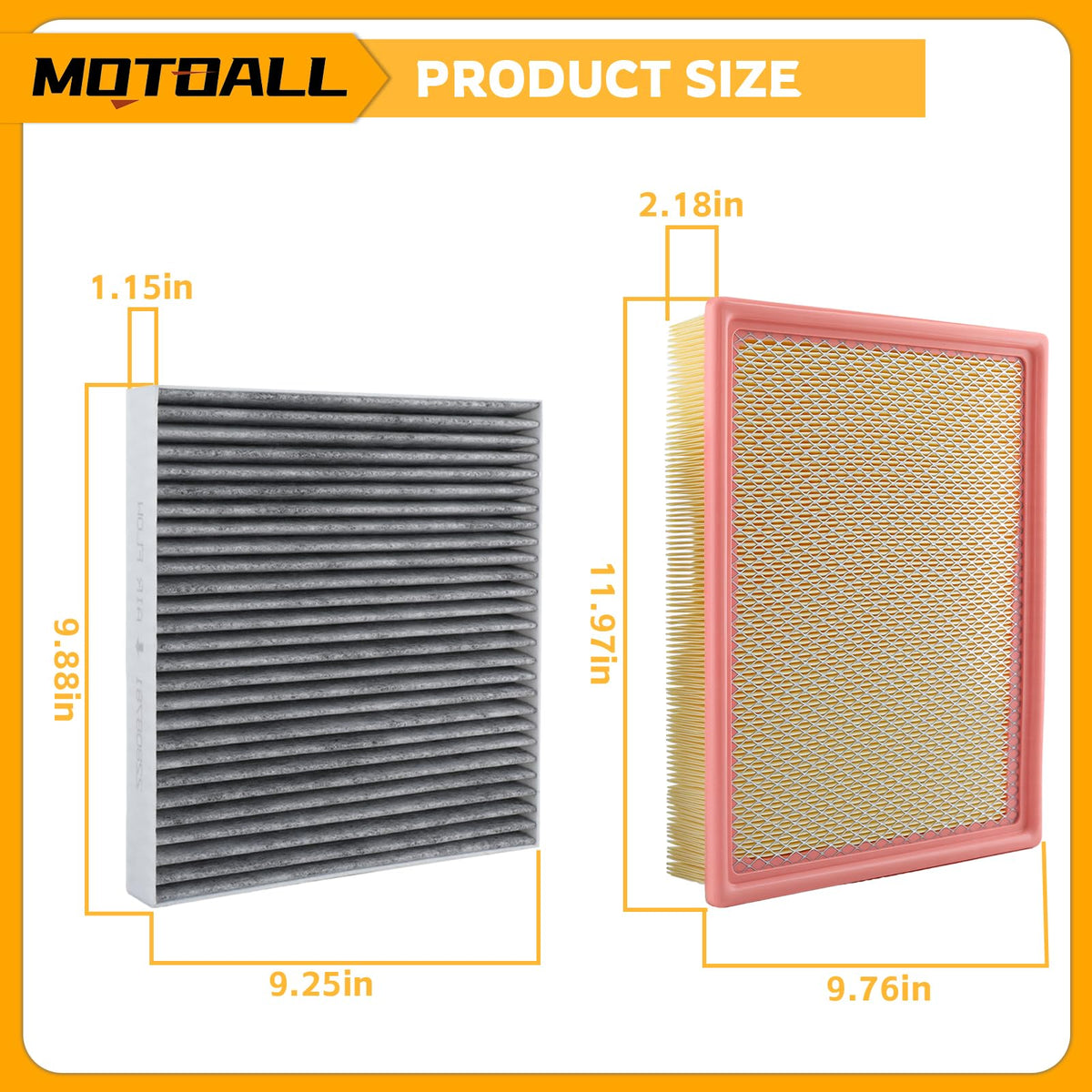 MOTOALL cabin filter fiber close-up, captures pollen and dust for cleaner air