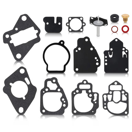 MOTOALL front view of full rebuild kit showing contents and easy identification benefit