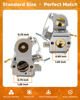 MOTOALL carburetor gasket and ports showing clean sealing surfaces for leak prevention