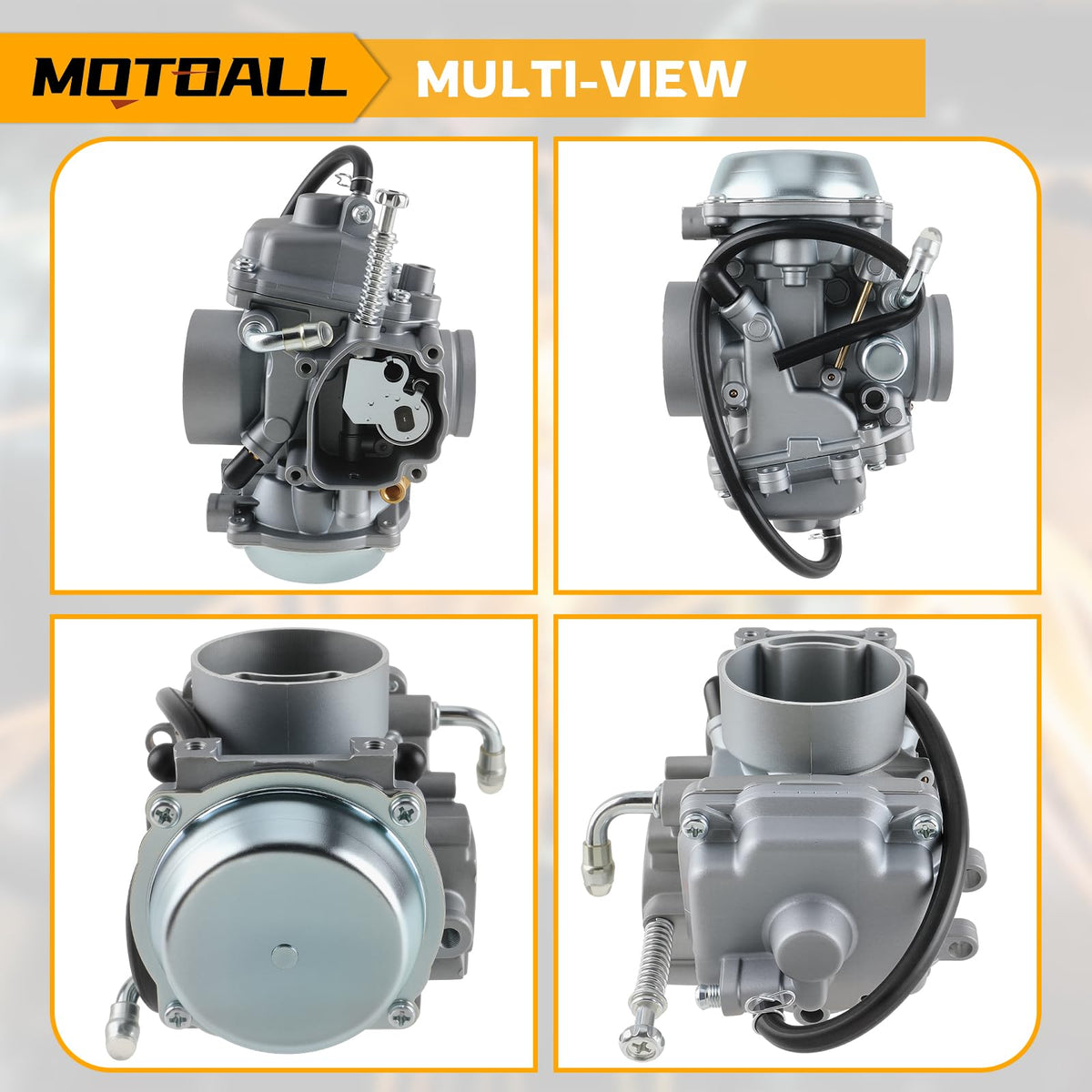 MOTOALL gaskets and seals laid out to show included parts for leak-free installation
