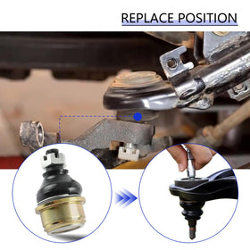 MOTOALL dust boot surface texture emphasizing protected bearing and extended joint life
