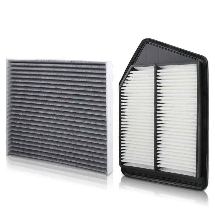 MOTOALL front packaging showing engine and cabin filters, clear compatibility benefit