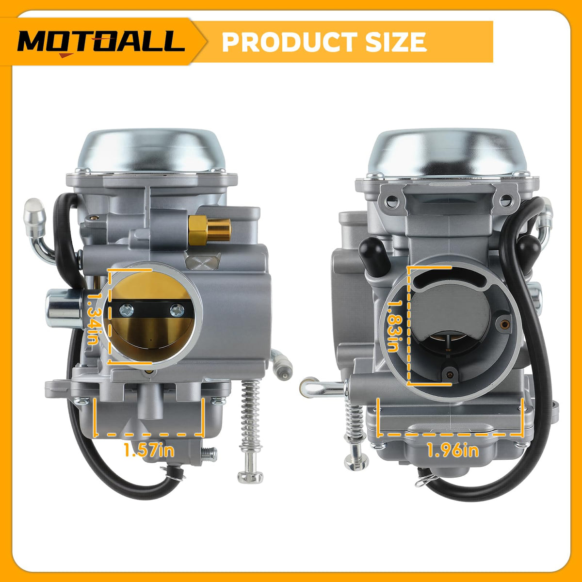 MOTOALL fuel pump assembly detail highlighting robust construction and steady pressure