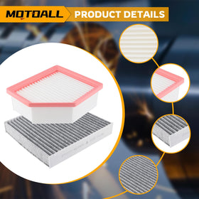 MOTOALL engine filter installed in airbox demonstrating proper fit and restored airflow