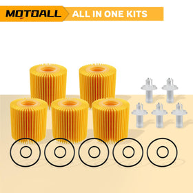 MOTOALL label and cross-reference numbers aiding compatibility check