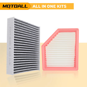 MOTOALL lifestyle image with Mitsubishi Outlander and Nissan Rogue highlighting owner-ready replacement kit