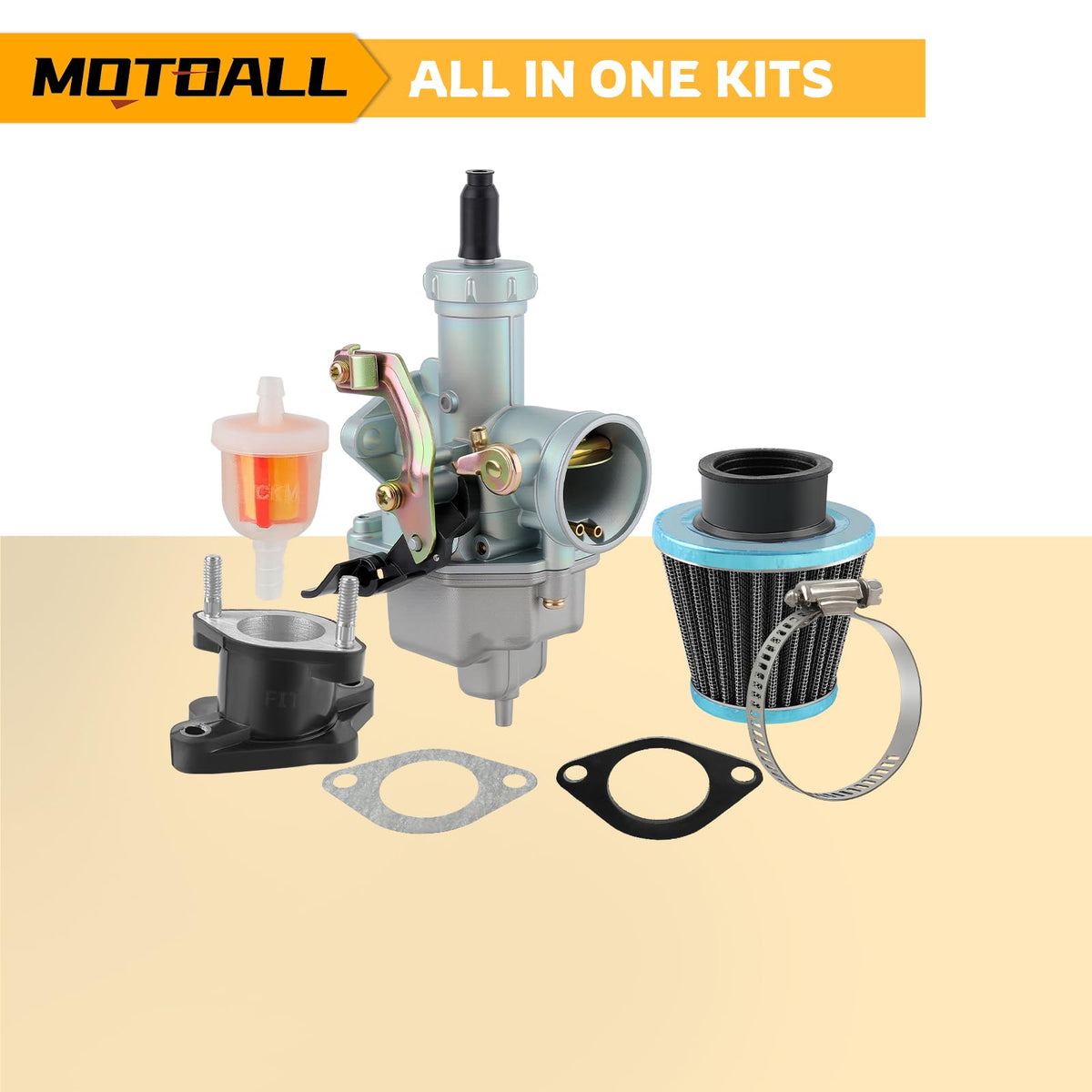 MOTOALL kit contents and packaging for clear inventory and readiness