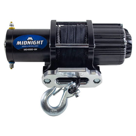 MotoAlliance Viper Midnight front view showing compact durable housing and quick mounting benefit