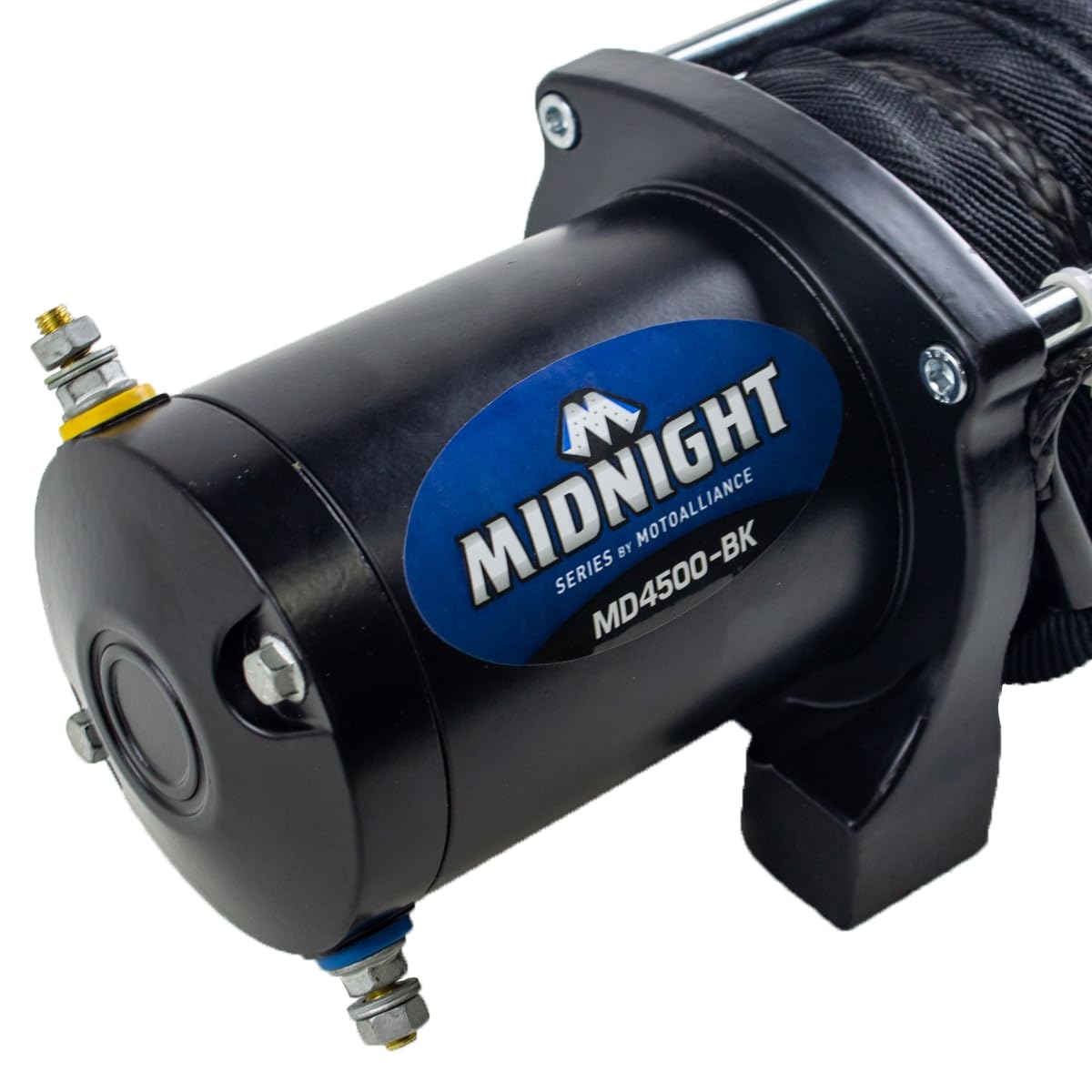 MotoAlliance Viper Midnight synthetic rope detail highlighting black 50ft rope lightweight safety