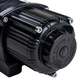 MotoAlliance Viper Midnight wireless remote in hand showing 100-foot range convenience