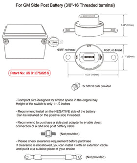 MOTOFLEX installed in a boat console showing marine suitability and waterproofing