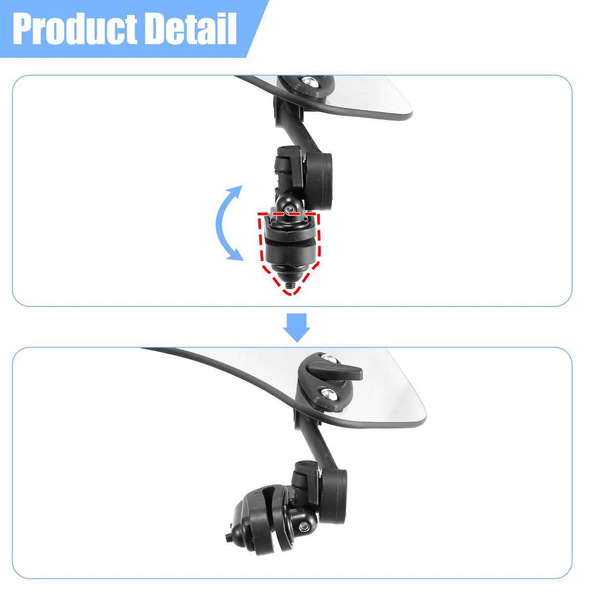 Motoforti hardware and three wrenches included for easy installation