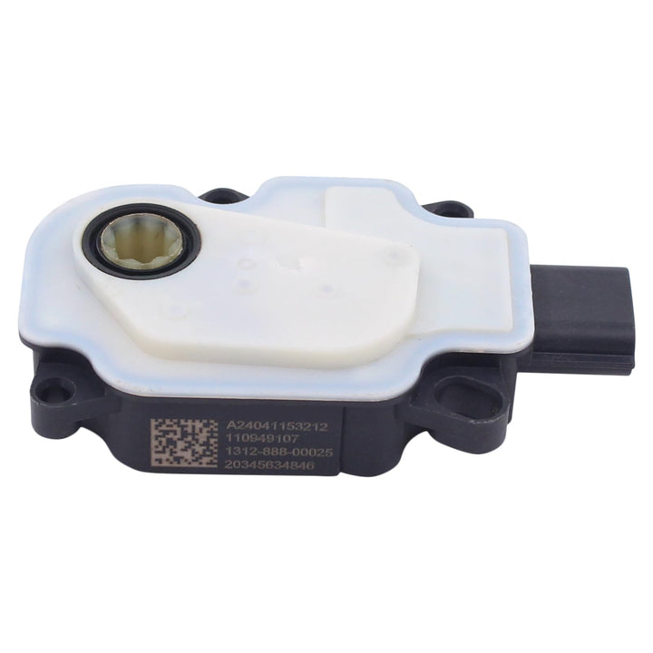 MOTOKU front view of actuator showing mounting points and fit benefit