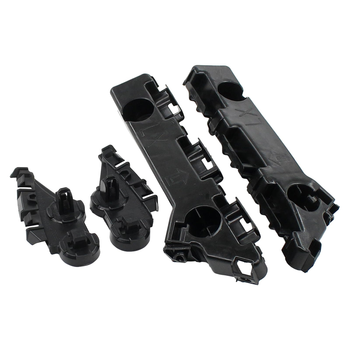 MOTOKU brackets next to ruler illustrating scale and exact-fit benefit