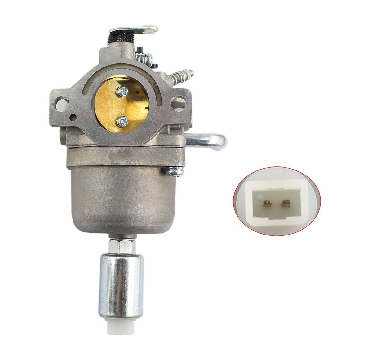 MOTOKU carburetor close-up of jet and throttle area for precise fuel delivery