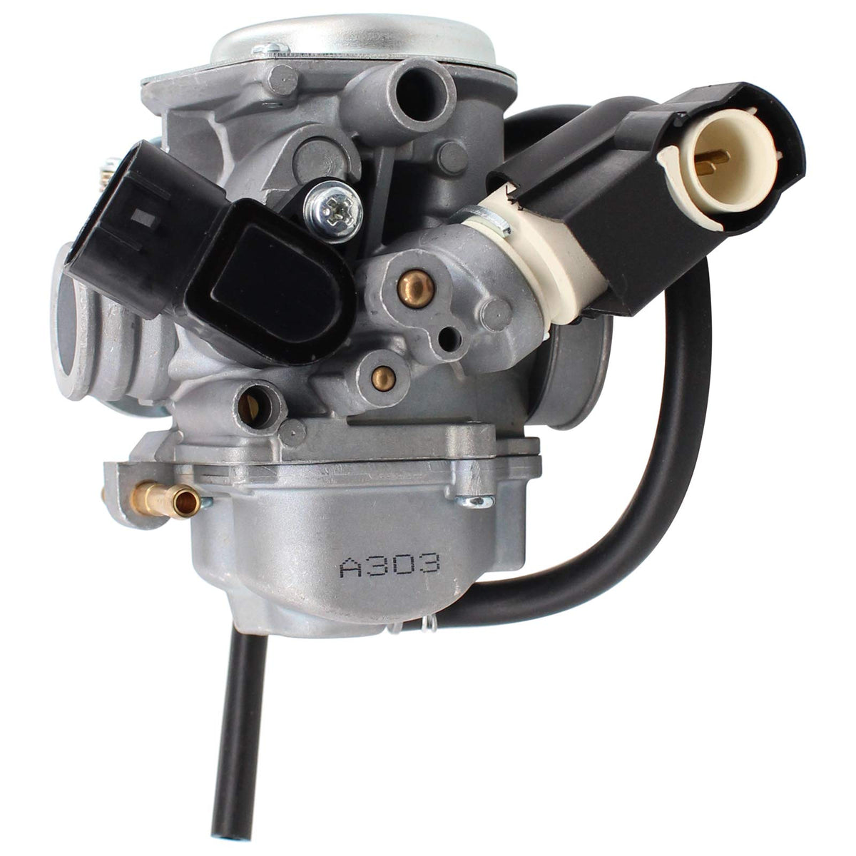 MOTOKU carburetor throttle linkage closeup demonstrating smooth movement and easier tuning