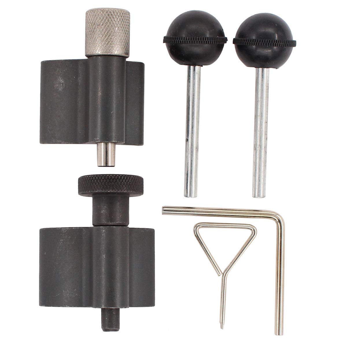 MOTOKU close-up of alloy alignment pin delivering precise camshaft positioning