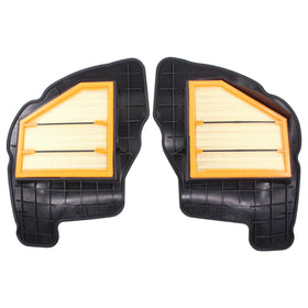 MOTOKU front view of packaged air filter kit showing fit and label benefit