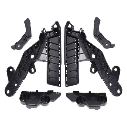 MOTOKU front bumper retainers front view showing exact fit and secure hold