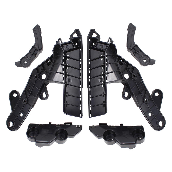 MOTOKU front bumper retainers front view showing exact fit and secure hold