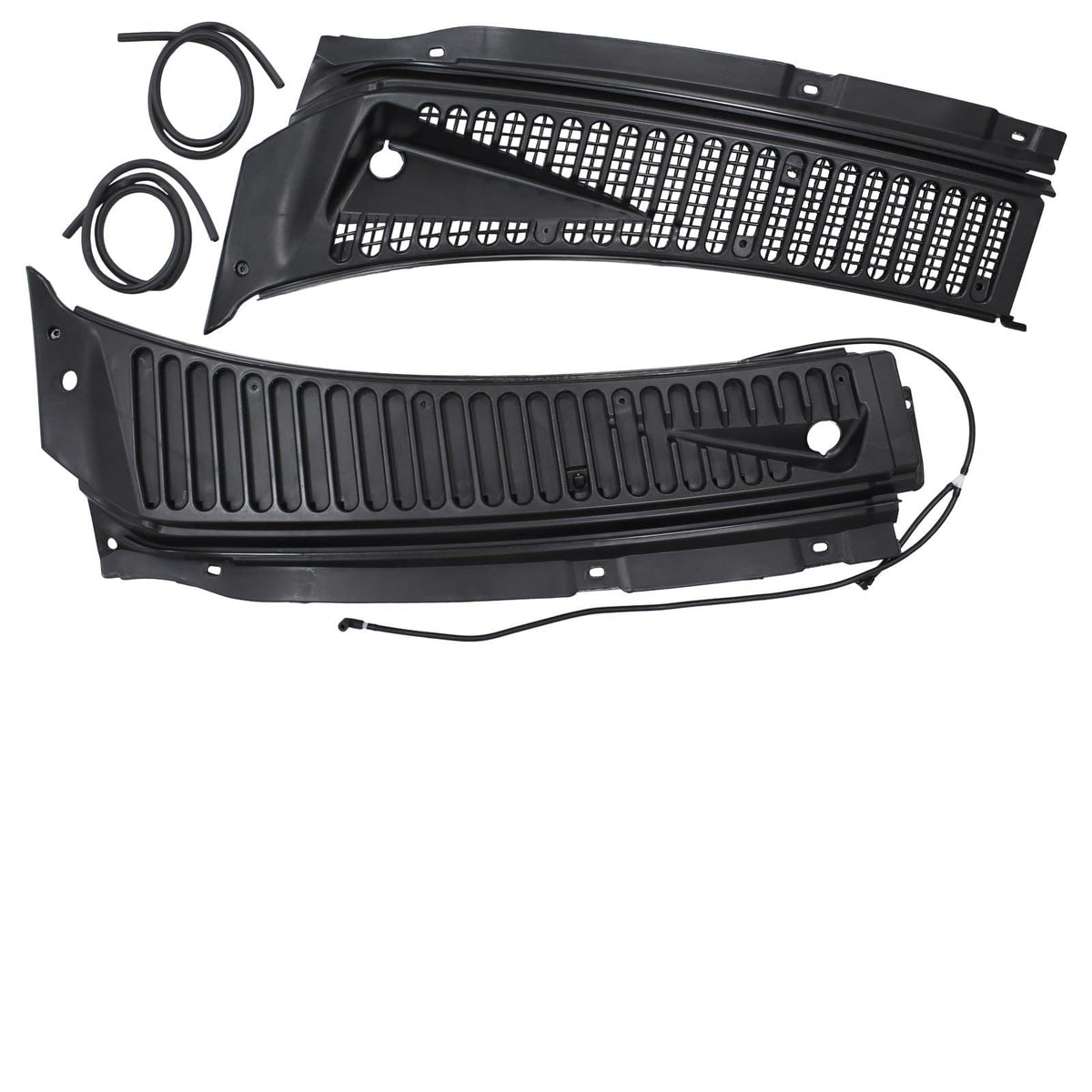MOTOKU front cowl grille overview showing full panel fit and improved appearance