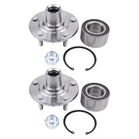 MOTOKU front hub assembly front view showing fit and durability benefit