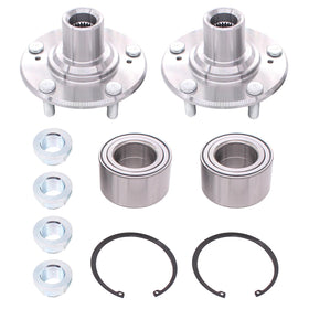 MOTOKU front hub assembly front view showing fitment and durable construction