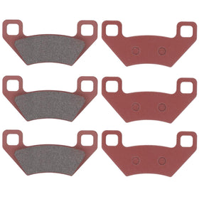 MOTOKU brake pads packaging showing complete front and rear set and fitment benefit