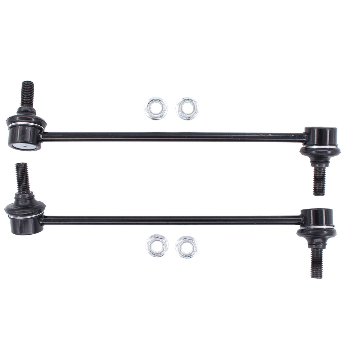 MOTOKU front sway bar link front view showing mounting points for direct fit