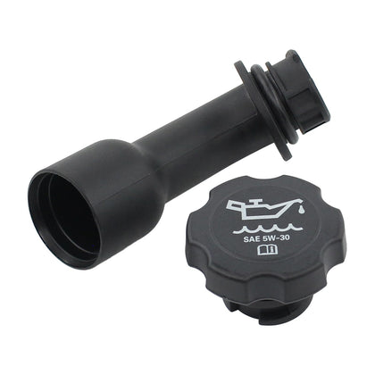 MOTOKU front view of filler tube and cap showing complete replacement kit and fitment